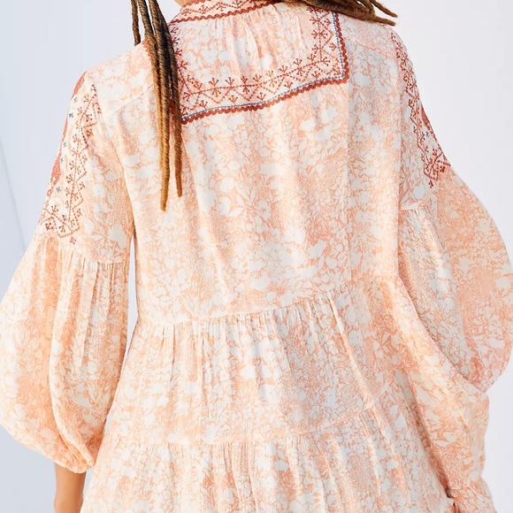 NWT Anthropologie Claudia Embroidered Tuni… - Picture 2 of 6